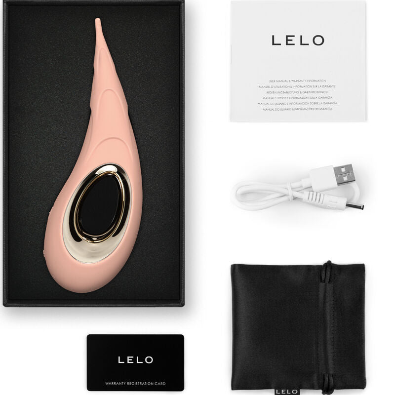 LELO - DOT CRUISE CLITORIS STIMULATOR OCHER ORANGE - PINK - 17