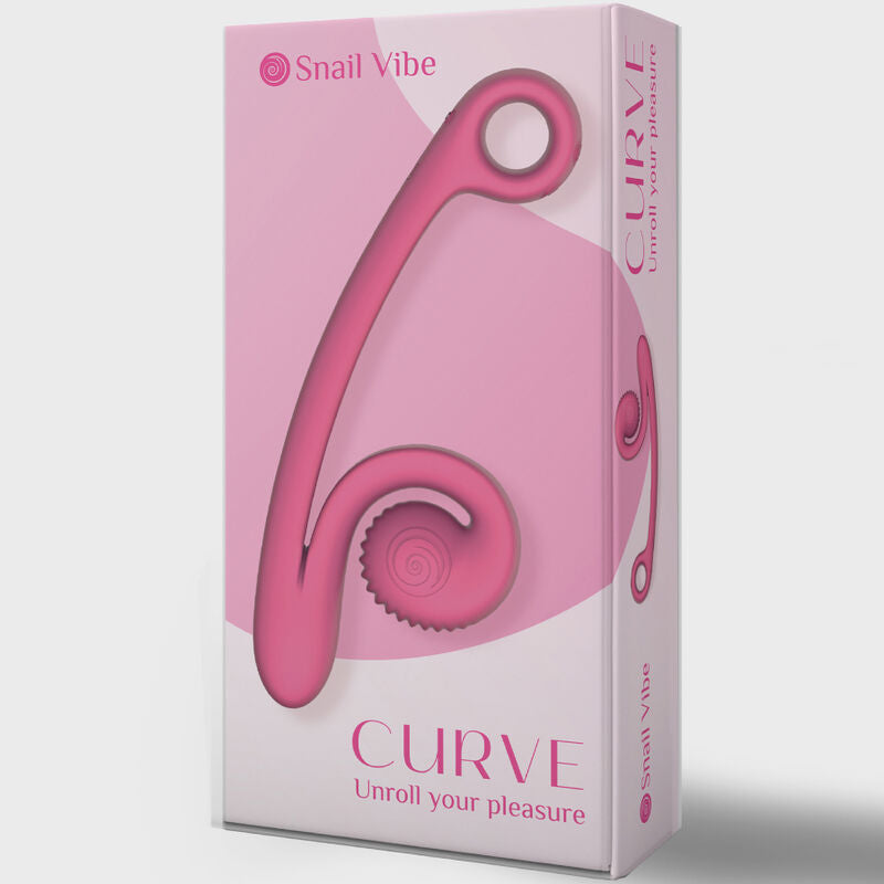 SNAIL VIBE - CURVE VIBRATOR PEACH - 1