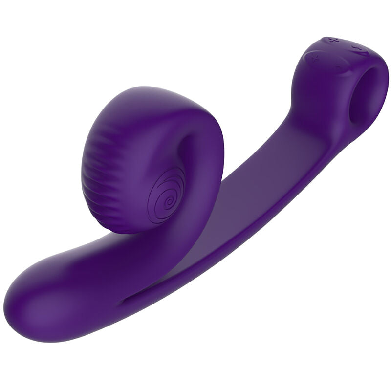 SNAIL VIBE - CURVE VIBRATOR PEACH - MORADO - 10