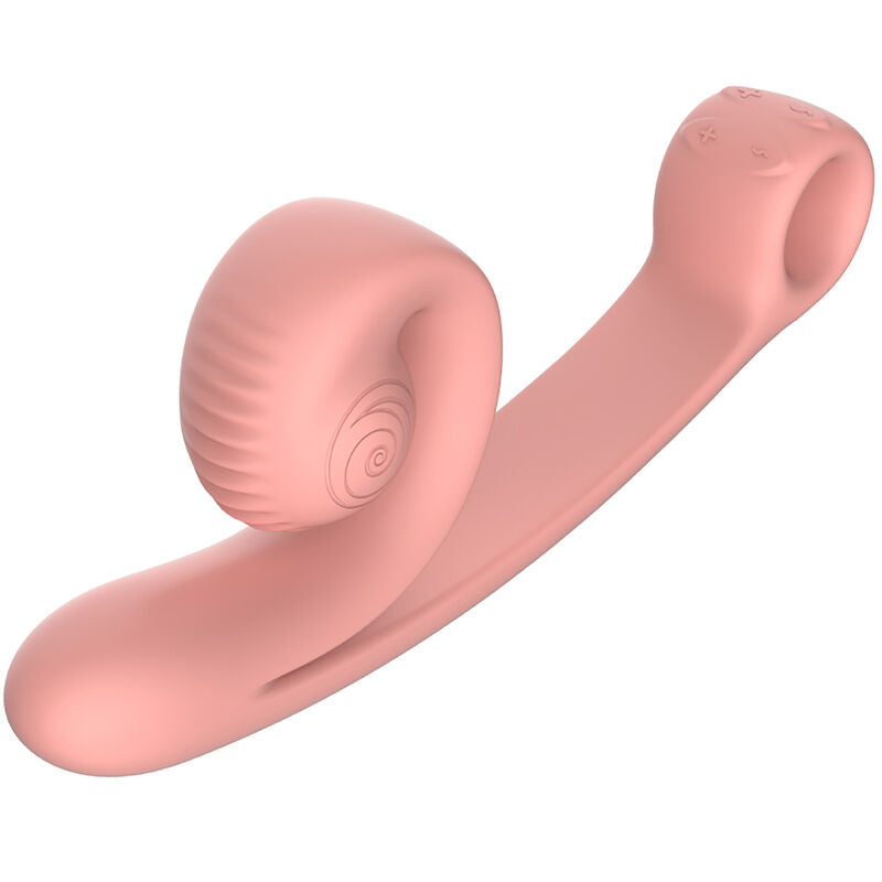 SNAIL VIBE - CURVE VIBRATOR PEACH - ORANGE - 14