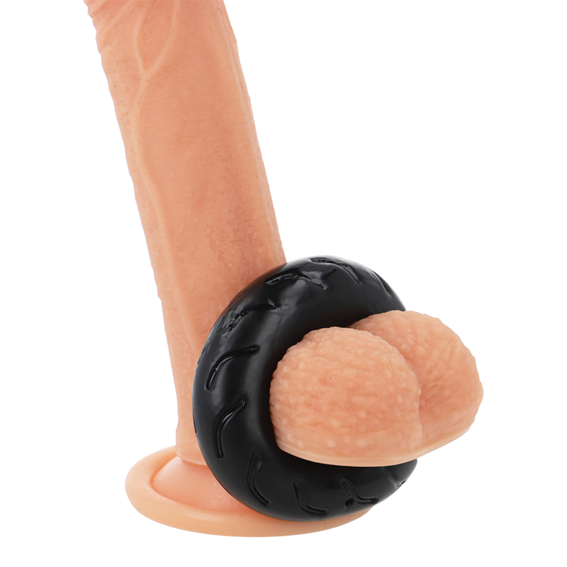 POWERING - SUPER FLEXIBLE AND RESISTANT PENIS RING 5CM PR08 BLACK - 10