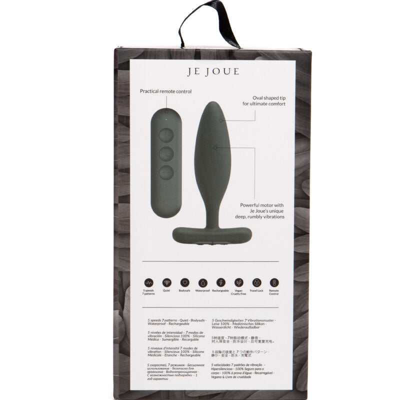 JE JOUE - VESTA ANAL PLUG VIBRATOR BLACK - 6