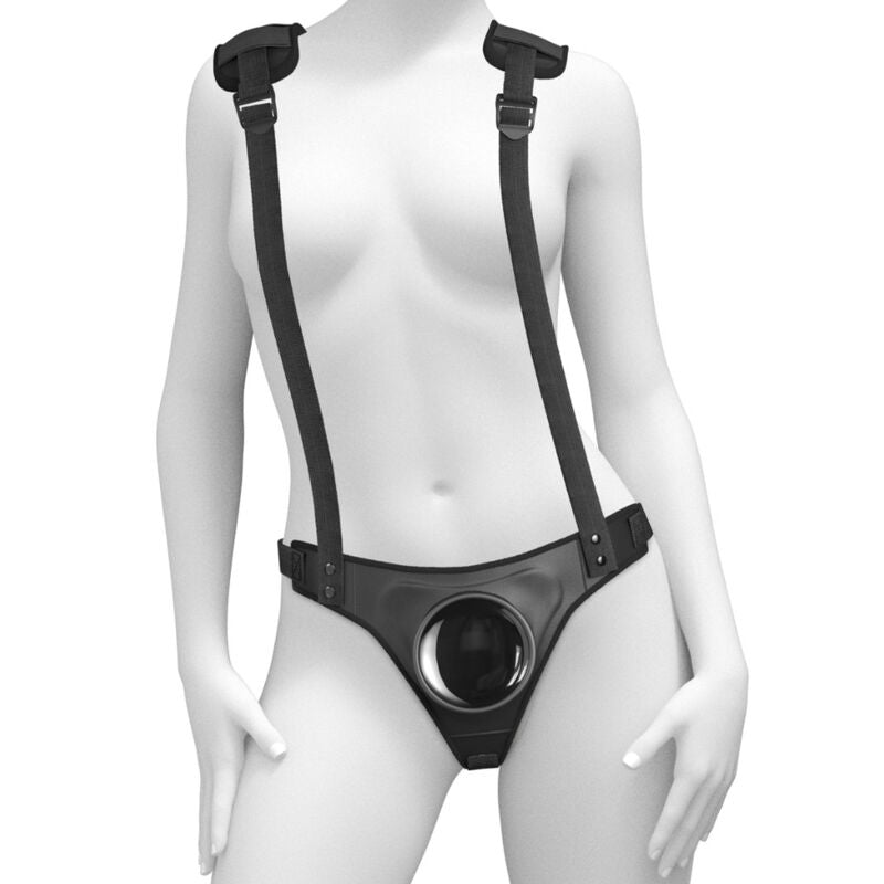PIPEDREAMS - BODY DOCK STRAP-ON SUSPENDERS - 2