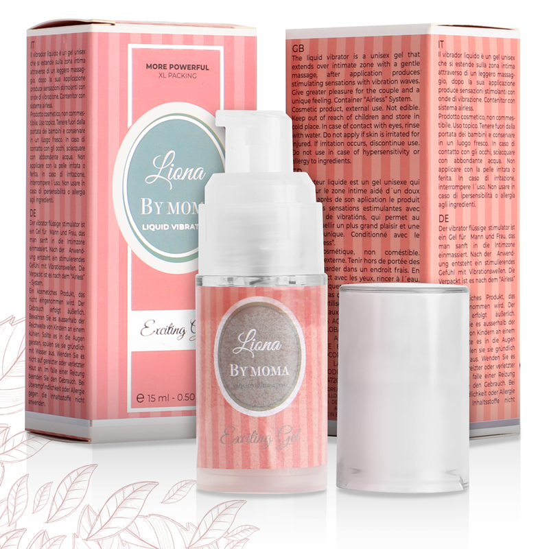 LIONA BY MOMA - LIQUID VIBRATOR EXCITING GEL15 ML - 4