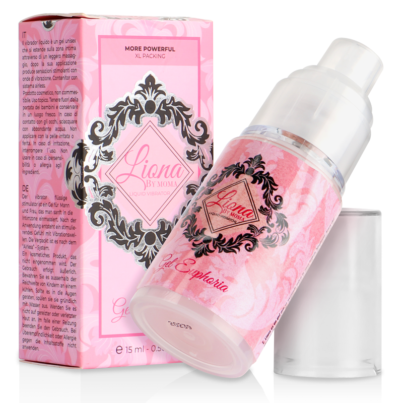 LIONA BY MOMA - LIQUID VIBRATOR EUPHORIA GEL 15 ML - 5