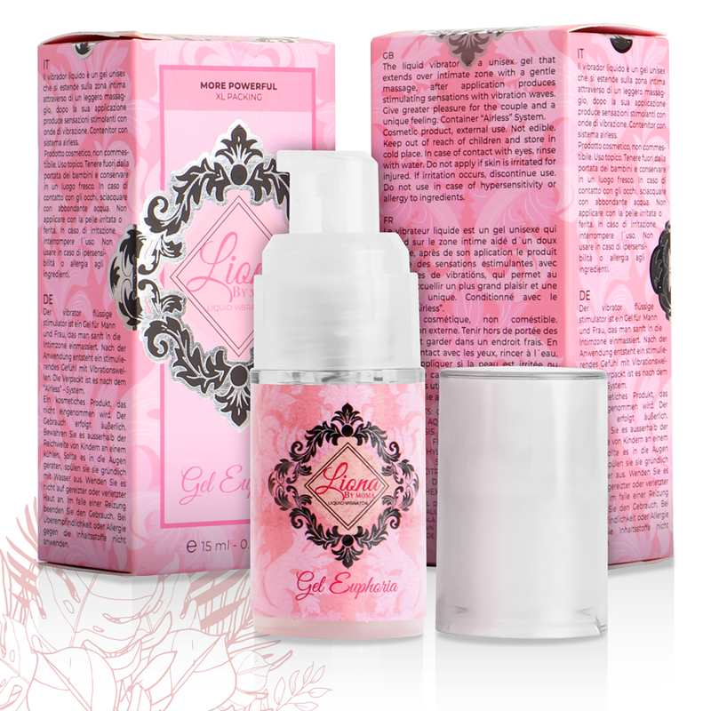LIONA BY MOMA - LIQUID VIBRATOR EUPHORIA GEL 15 ML - 3