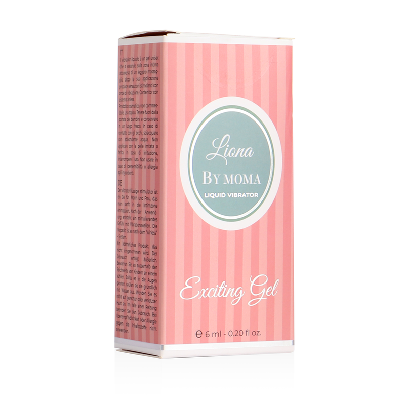 LIONA BY MOMA - LIQUID VIBRATOR EXCITING GEL 6 ML - 4