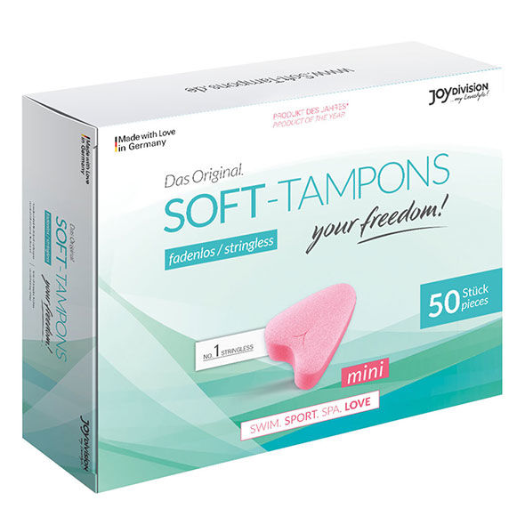 JOYDIVISION SOFT-TAMPONS - TAMPONI MORBIDI ORIGINALI MINI X 50 UNITÀ - Secretroomsexyshop