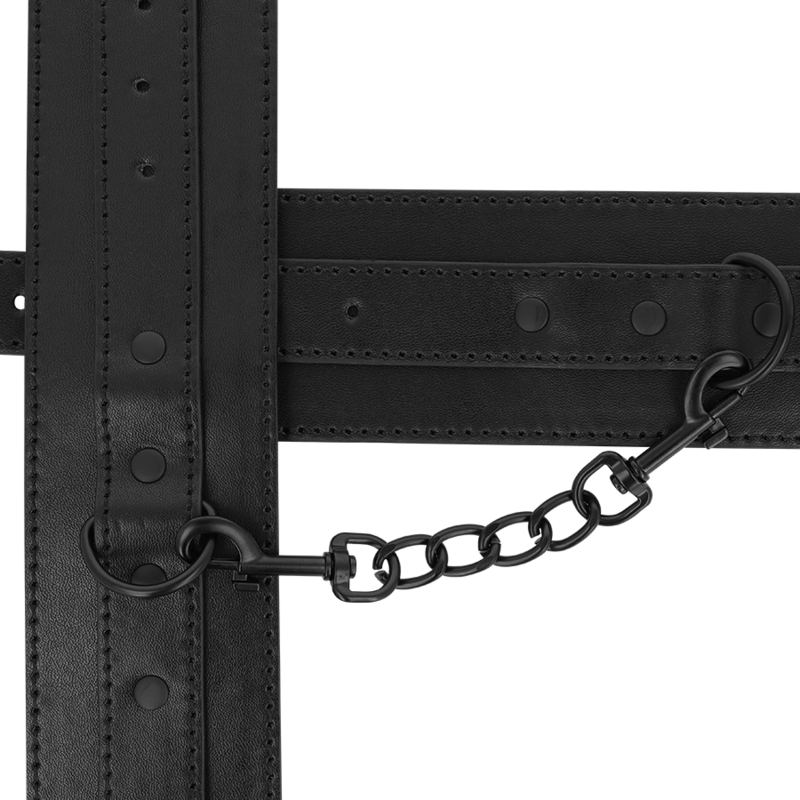 INTENSE - FETISH VEGAN LEATHER ANKLE CUFFS - 4
