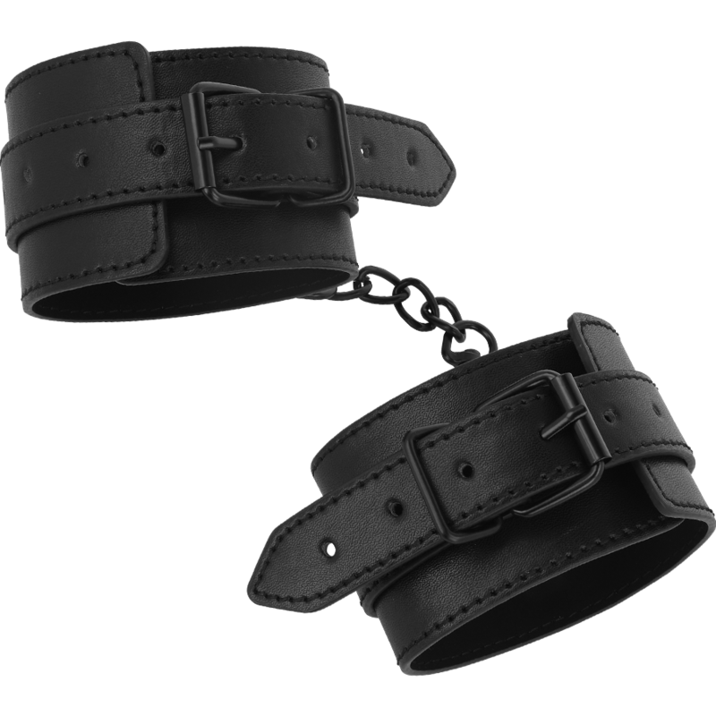 INTENSE - FETISH VEGAN LEATHER ANKLE CUFFS - 6