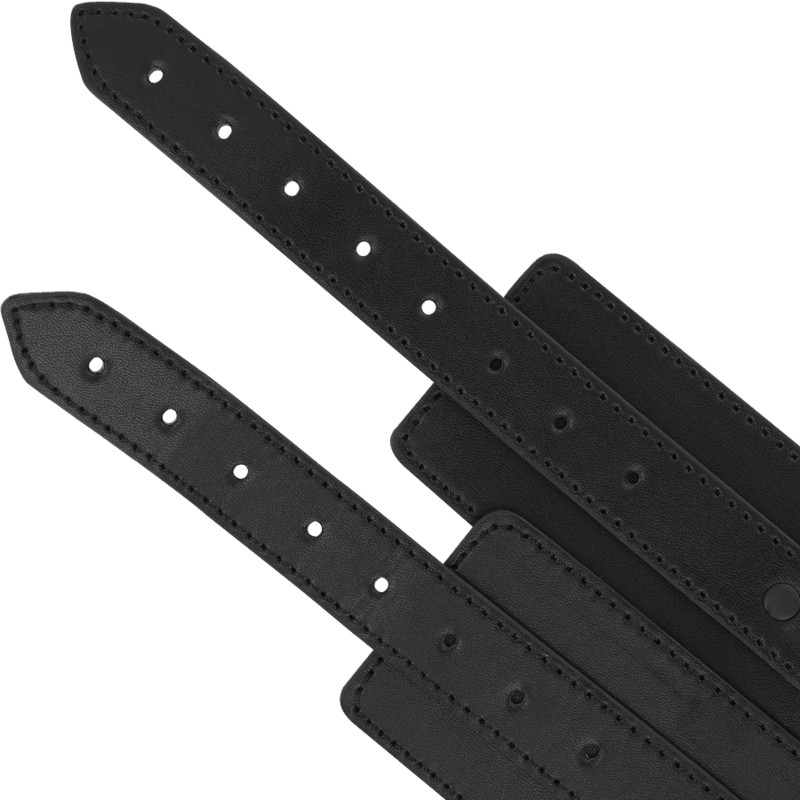 INTENSE - FETISH VEGAN LEATHER ANKLE CUFFS - 5