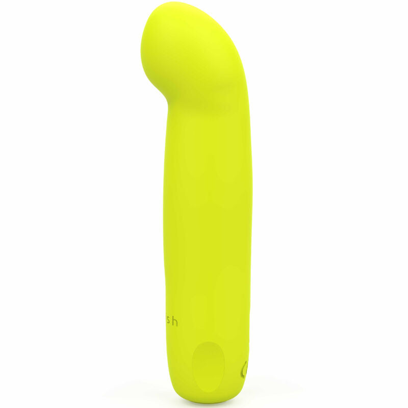 B SWISH - BCUTE CURVE INFINITE CLASSIC LIMITED EDITION RECHARGEABLE SILICONE VIBRATOR YELLOW - 5