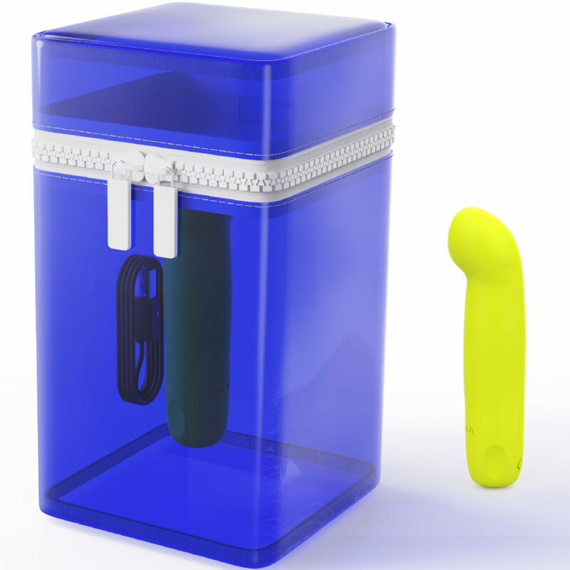 B SWISH - BCUTE CURVE INFINITE CLASSIC LIMITED EDITION RECHARGEABLE SILICONE VIBRATOR YELLOW - 6