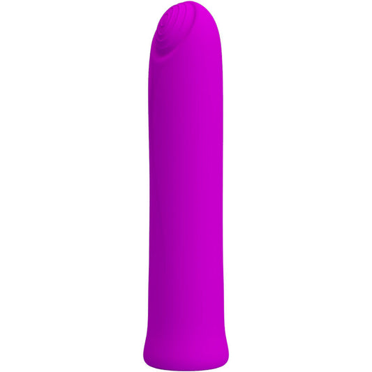 PRETTY LOVE - CURTIS MINI SUPER POWER VIBRATOR 12 VIOLET SILICONE VIBRATIONS - 1