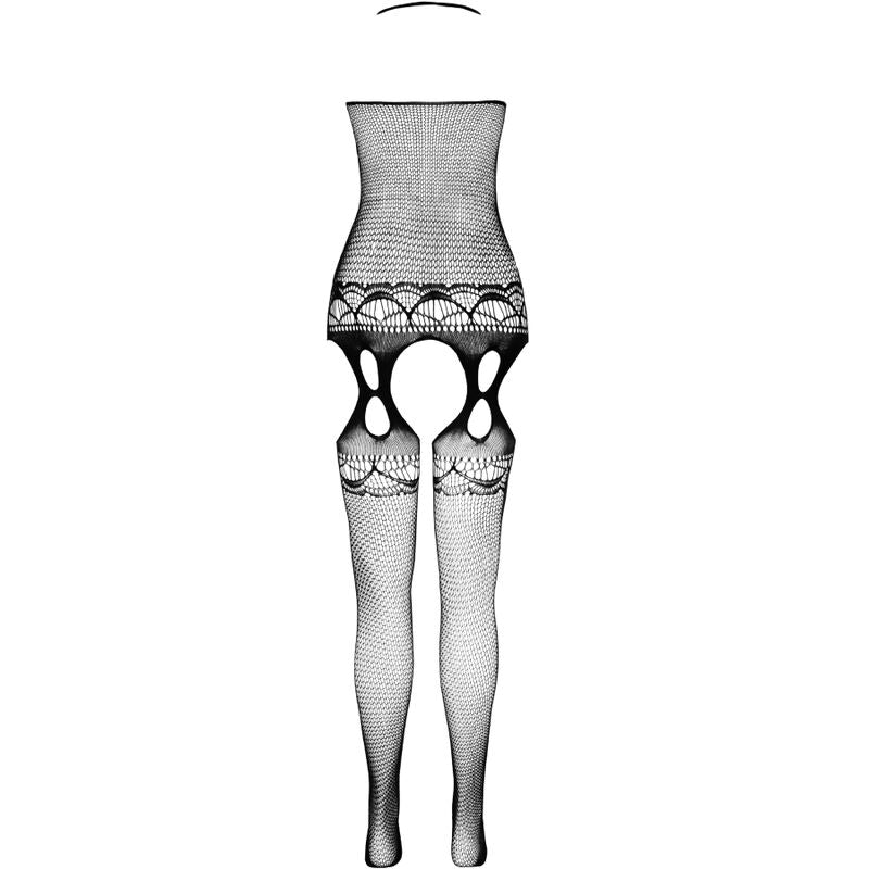 PASSION - ECO COLLECTION BODYSTOCKING ECO BS006 WHITE - WHITE - 14