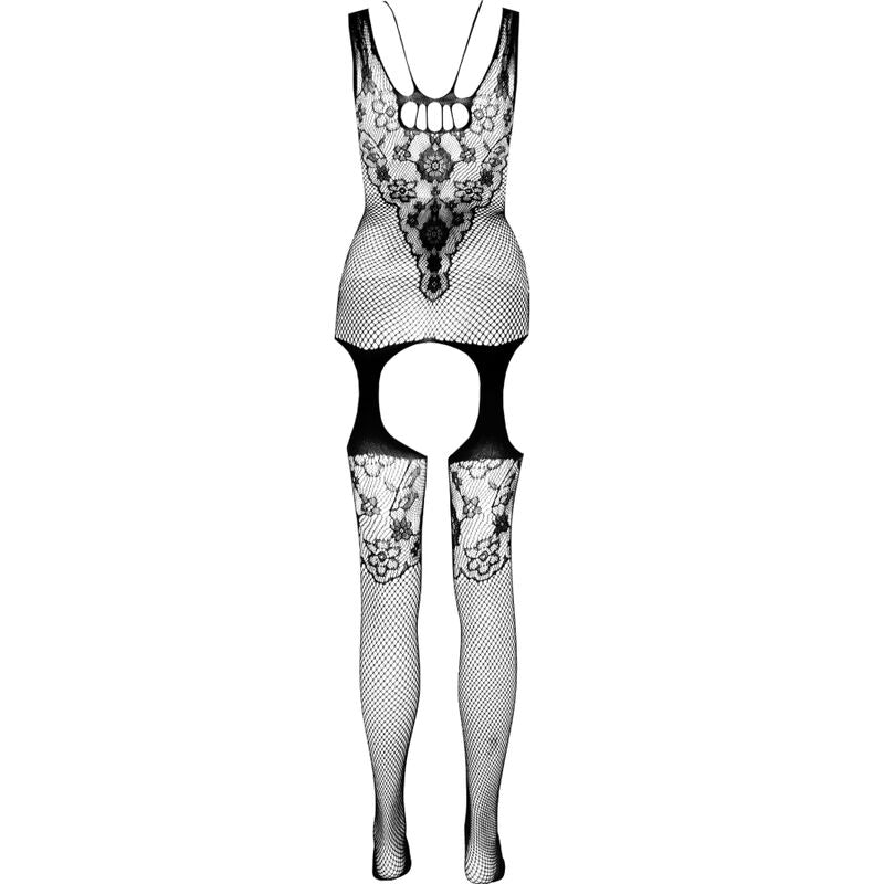PASSION - ECO COLLECTION BODYSTOCKING ECO BS011 WHITE - 3