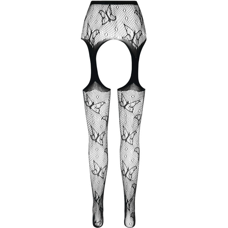 PASSION - ECO COLLECTION BODYSTOCKING ECO S001 BLACK - 3