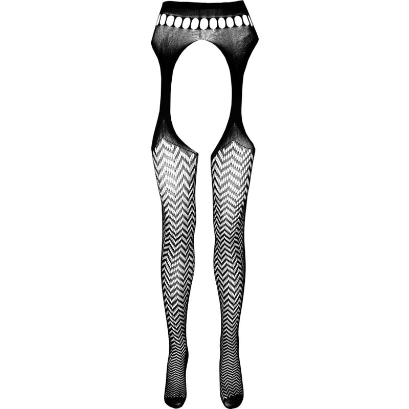 PASSION - ECO COLLECTION BODYSTOCKING ECO S002 BLACK - 4
