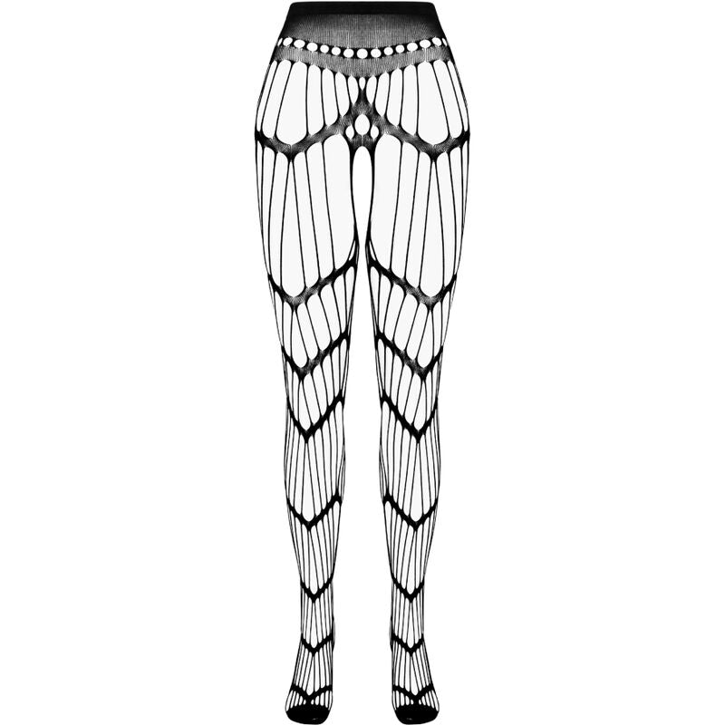 PASSION - ECO COLLECTION BODYSTOCKING ECO S006 BLACK - 4