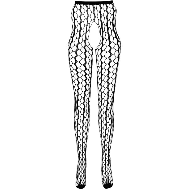 PASSION - ECO COLLECTION BODYSTOCKING ECO S007 BLACK - RED - 9