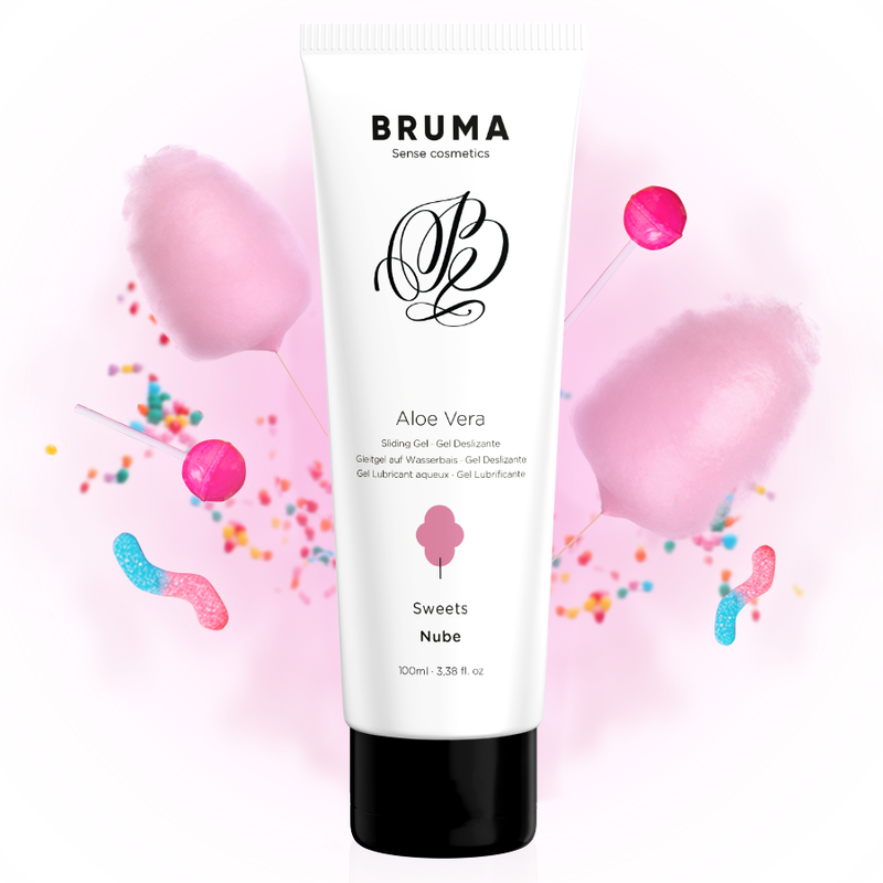 BRUMA - DESLIZING GEL WITH ALOE VERA SABOR A NUBE 100 ML