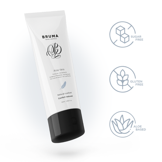 BRUMA - DESLIZING GEL WITH ALOE VERA CONFORT NATURAL 100 ML