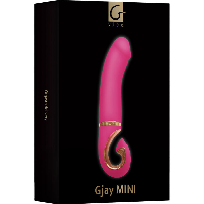 G-VIBE - GJAY MINI PINK SILICONE VIBRATOR - 3