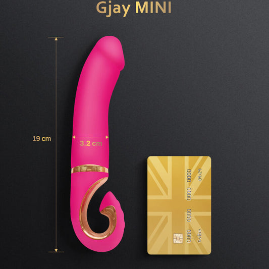 G-VIBE - VIBRATORE IN SILICONE GJAY MINI ROSA