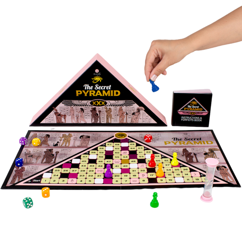 SECRETPLAY - JEU LA PYRAMIDE SECRÈTE /ES/EN/FR/DE/IT/PT/NL/