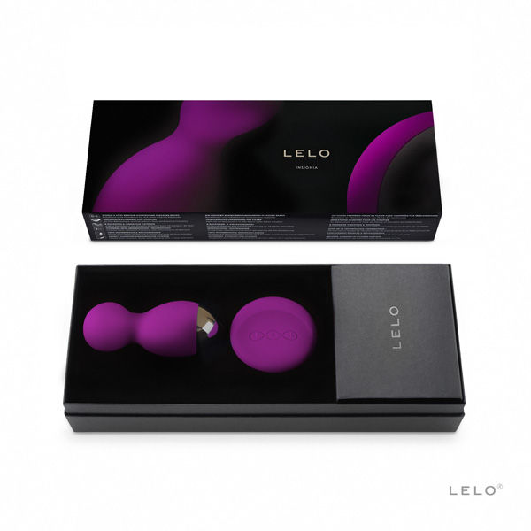LELO - BADGE HULA BALLS PURPLE - 2