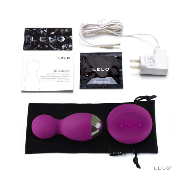 LELO - BADGE HULA BALLS PURPLE - 3