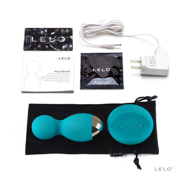 LELO - BADGE BLUE HULA BALLS - 3