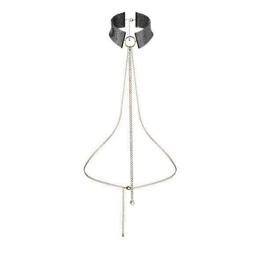 BIJOUX - DÉSIR MÉTALLIQUE COLLANA METALLICA NERA - Secretroomsexyshop