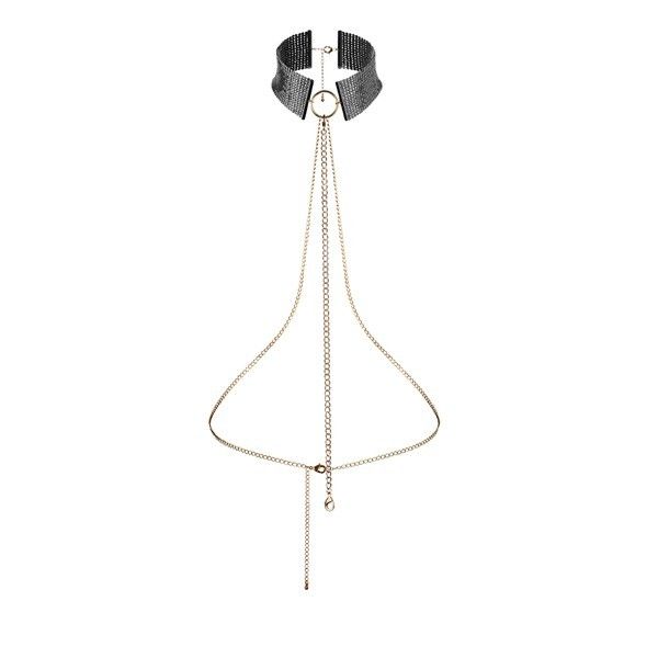 BIJOUX - DÉSIR MÉTALLIQUE BLACK METALLIC NECKLACE - 2