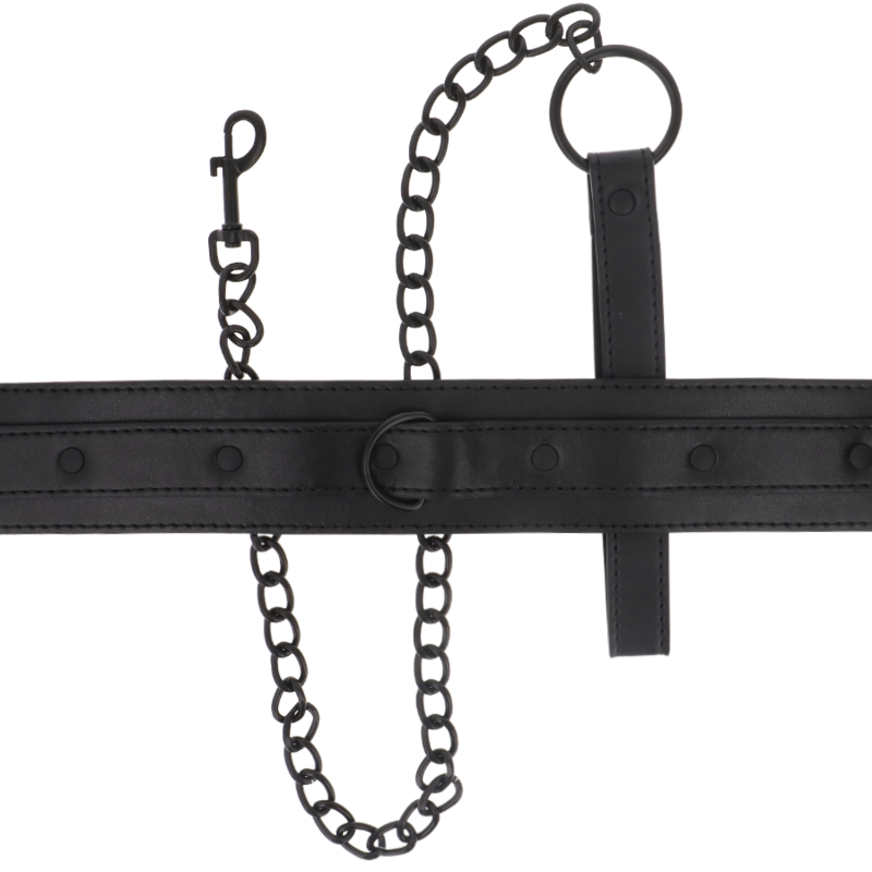 INTENSE - FETISH VEGAN LEATHER COLLAR - 6