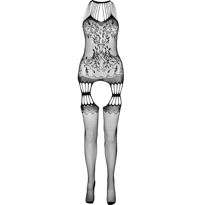PASSION - BS095 RED BODYSTOCKING ONE SIZE - 3