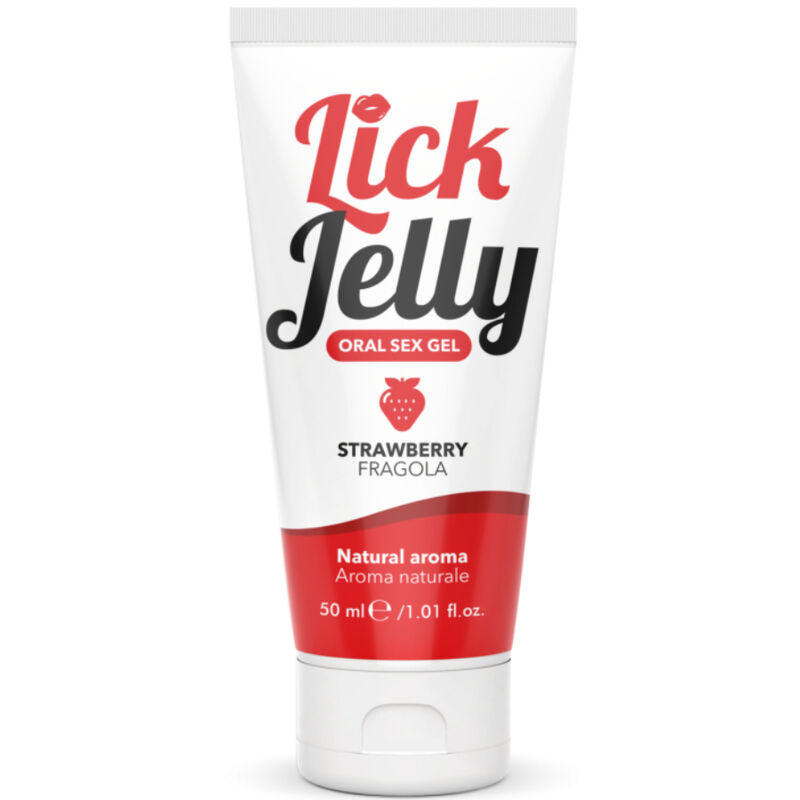INTIMATELINE - LICK JELLY STRAWBERRY LUBRICANT 50 ML - 1