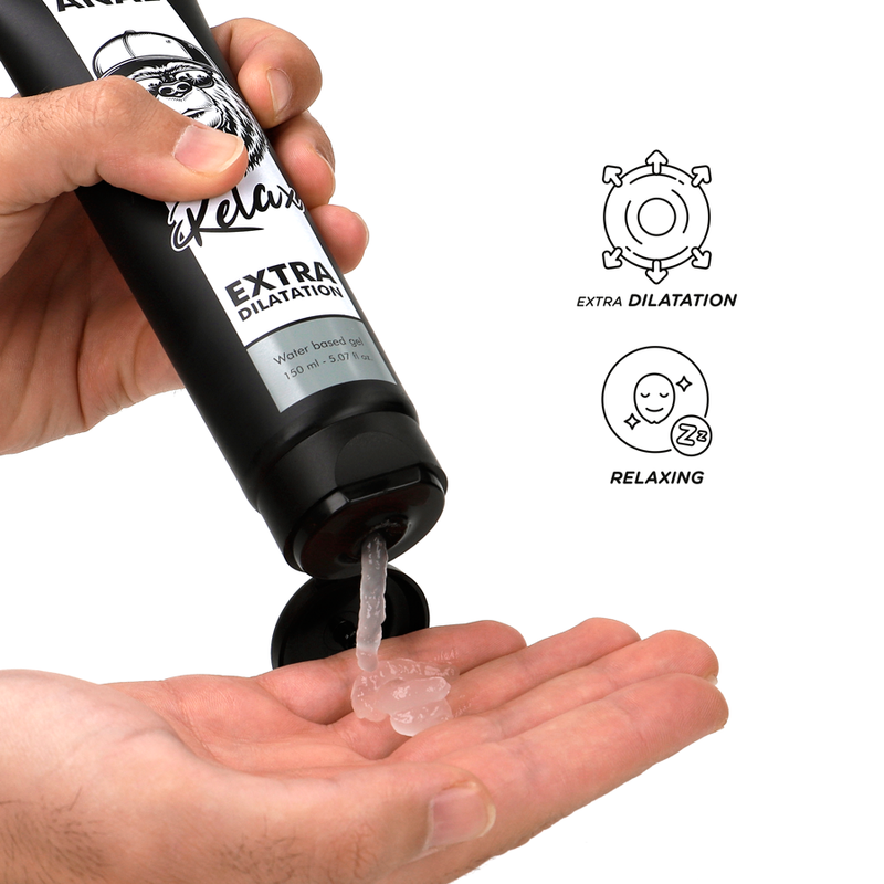 BLACK HOLE - WATER BASE GEL ANAL DILATION 150 ML - 5