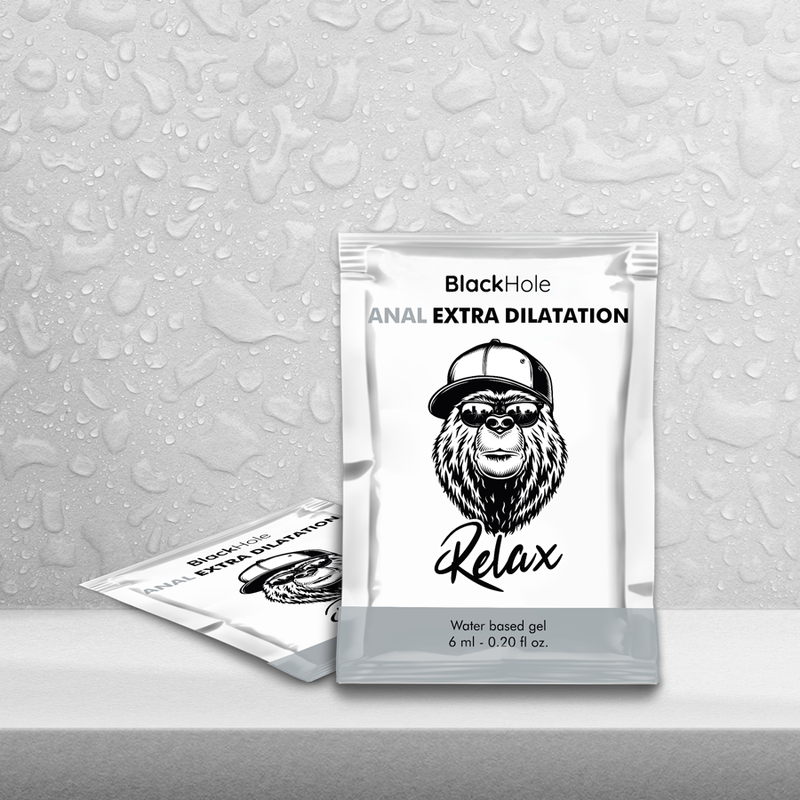 BLACK HOLE - WATER BASED GEL EXTRA DILATATION 6 ML SINGLE DOSE - 3