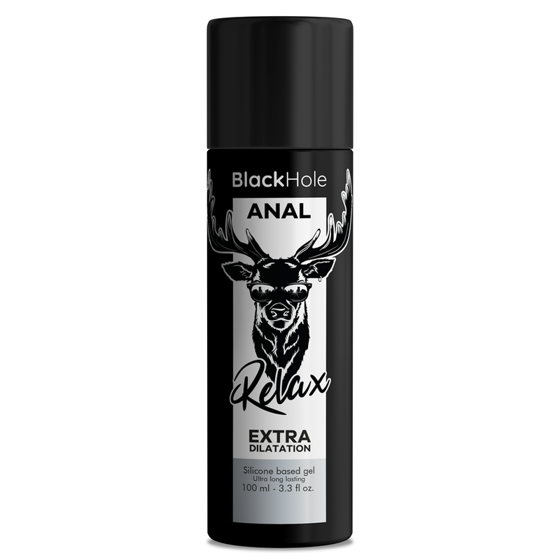 BLACK HOLE - GEL SILICONE BASE ANAL DILATION 100 ML - 6