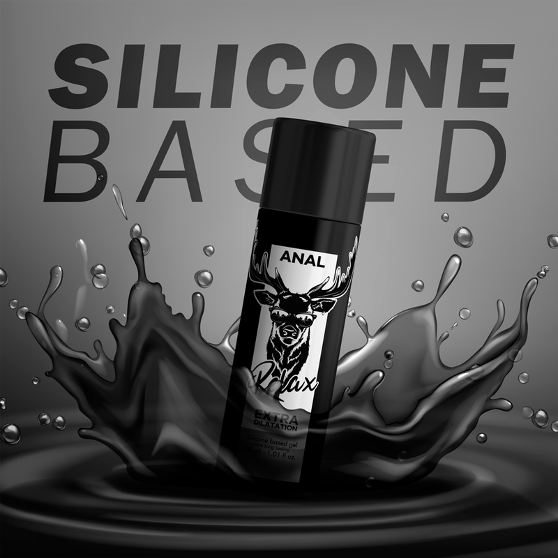 BLACK HOLE - GEL SILICONE BASE ANAL DILATION 30 ML - 4