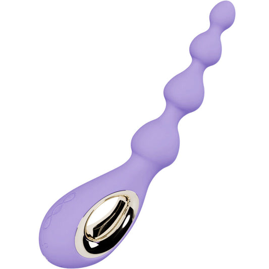 LELO - MASSAGGIATORE ANALE NERO CON PERLINE SORAYA
