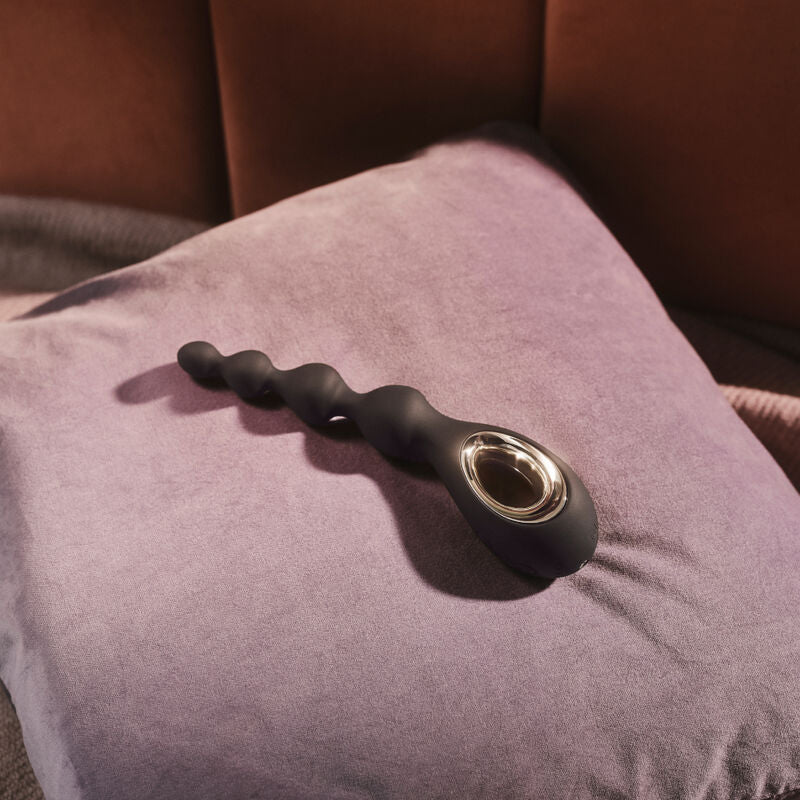 LELO - SORAYA BEADS BLACK ANAL MASSAGER - LILAC - 9