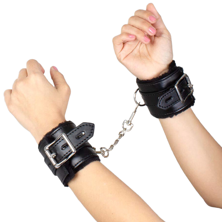 SECRETPLAY - BLACK BONDAGE HANDCUFFS BDSM COLLECTION - 6
