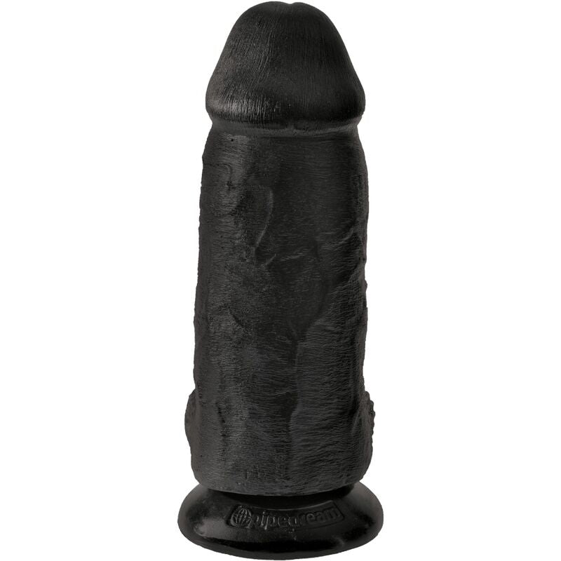 KING COCK - CHUBBY REALISTIC PENIS 23 CM BLACK - 3