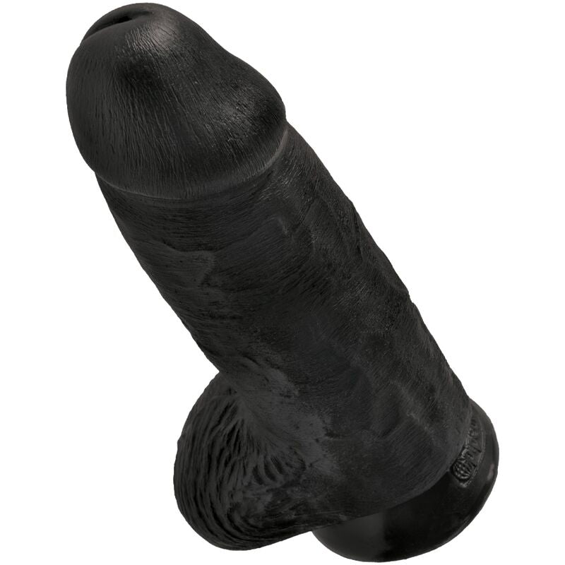KING COCK - CHUBBY REALISTIC PENIS 23 CM BLACK - 2