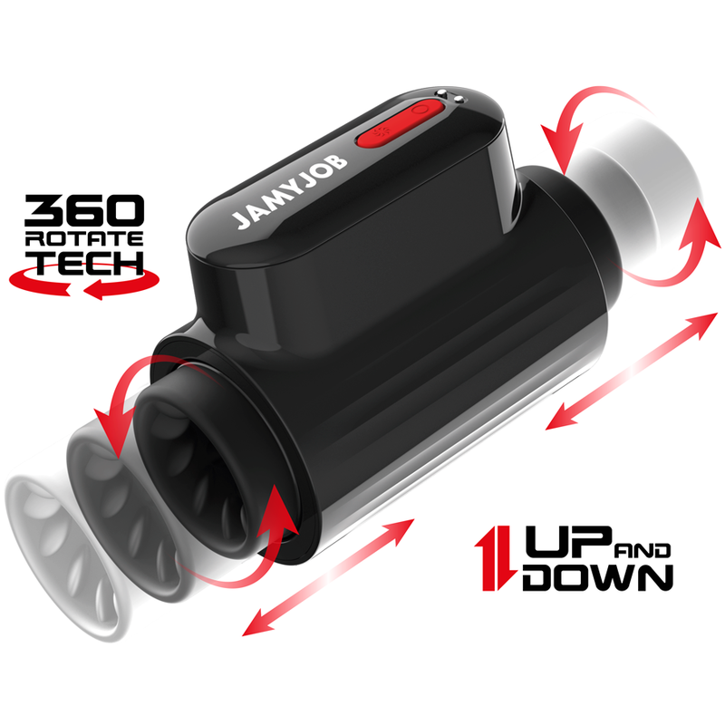 JAMYJOB - VORTEX THRUSTING AND 360 ROTATE TECH TURBO MODE MASTURBATOR - 4