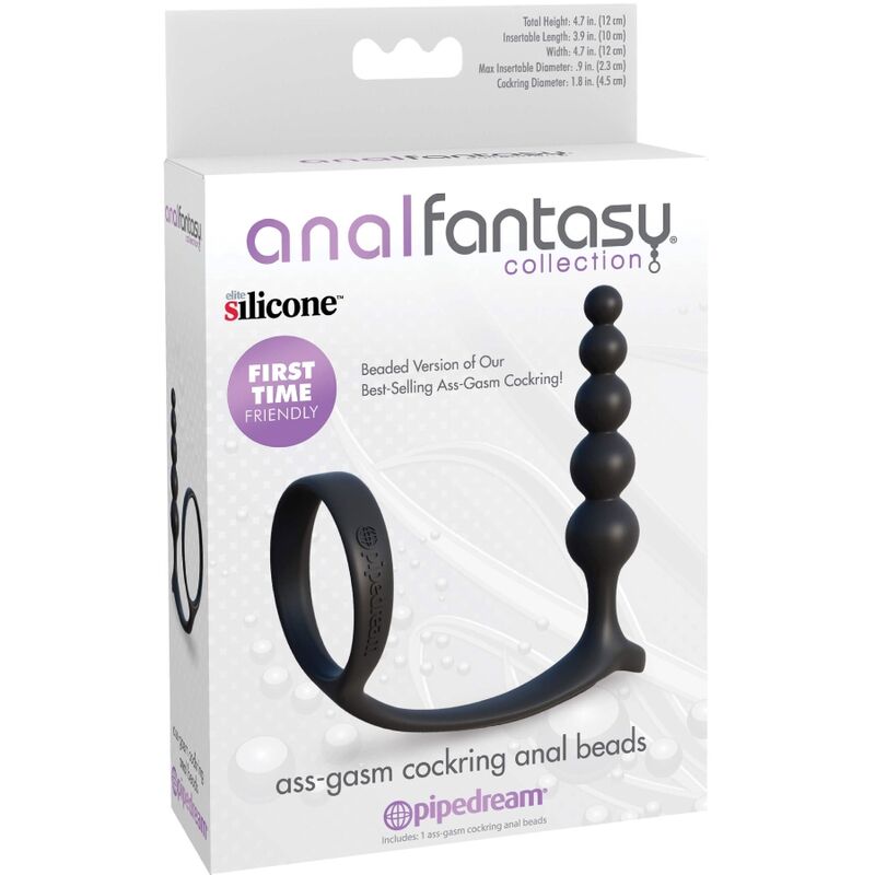 ANAL FANTASY ELITE COLLECTION - ANAL BALLS ASS-GASM COCKRING - 4