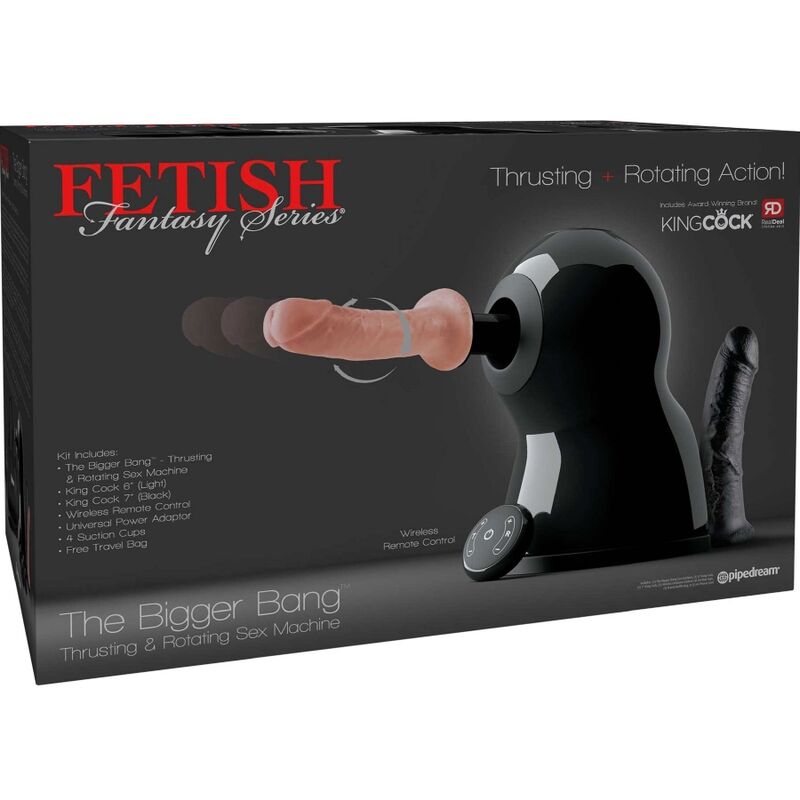 FETISH FANTASY SERIES - SEX MACHINE BIGGER BANG ROTATION AND PUSH - 8