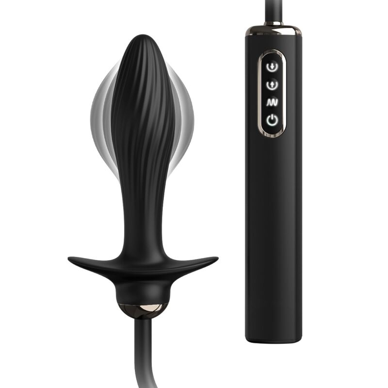 ANAL FANTASY ELITE COLLECTION - INFLATABLE PLUG & AUTO-THROB VIBRATOR - 1